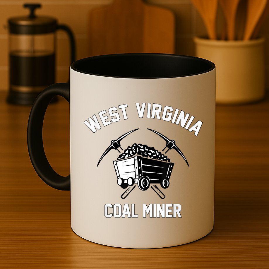 WV Coal Miner Mug