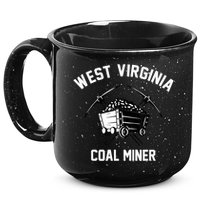 WV Coal Miner 15oz Campfire Ceramic Mug