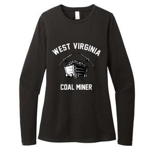 WV Coal Miner Womens CVC Long Sleeve Shirt