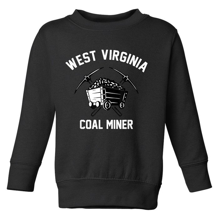 WV Coal Miner Toddler Sweatshirt