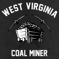 WV Coal Miner Golf Towel