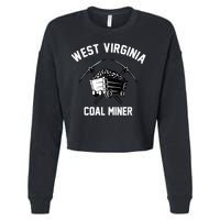 WV Coal Miner Cropped Pullover Crew