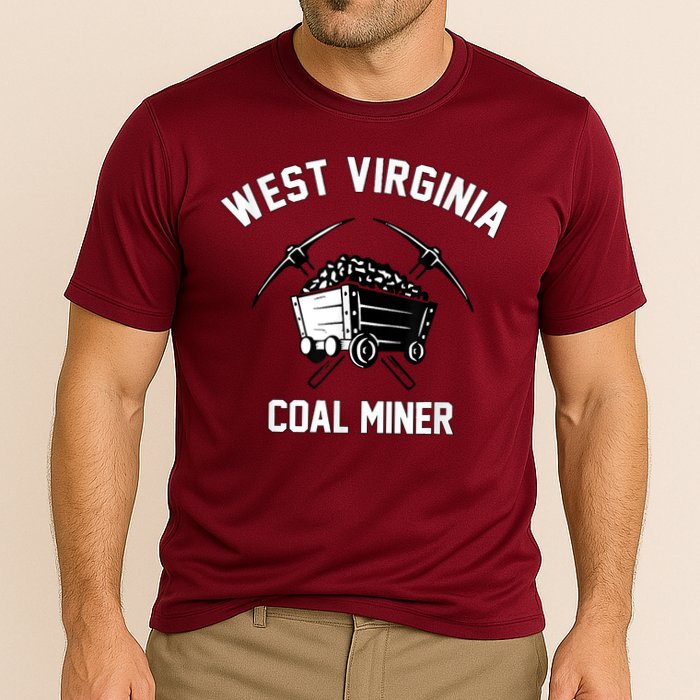 WV Coal Miner Cooling Performance Crew T-Shirt