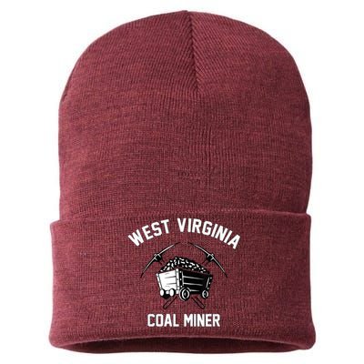 WV Coal Miner Sustainable Knit Beanie