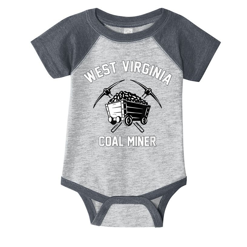 WV Coal Miner Infant Baby Jersey Bodysuit
