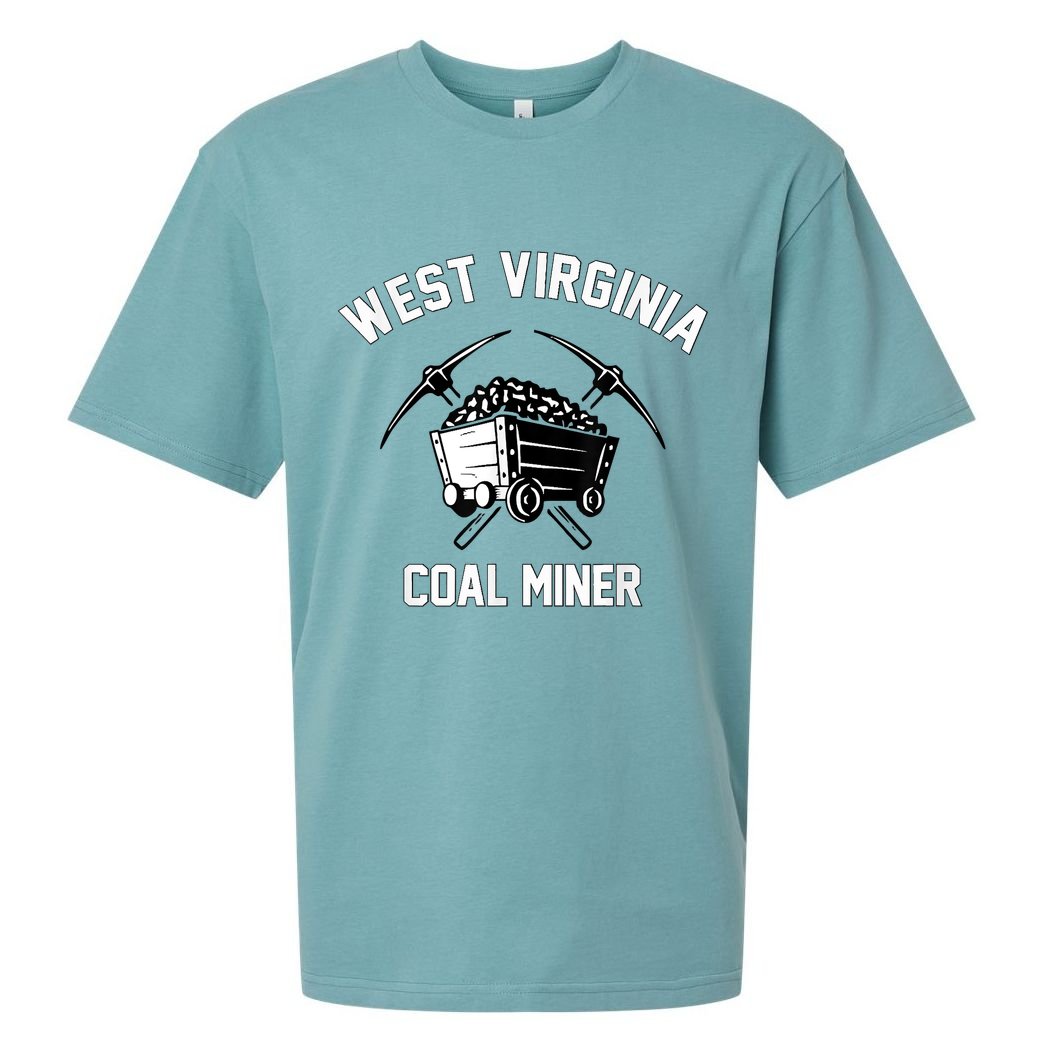 WV Coal Miner Sueded Cloud Jersey T-Shirt