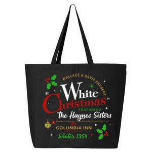 White Christmas Movie 1954 Xmas Song Haynes Sisters Xmas 25L Jumbo Tote