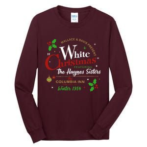 White Christmas Movie 1954 Xmas Song Haynes Sisters Xmas Tall Long Sleeve T-Shirt