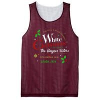 White Christmas Movie 1954 Xmas Song Haynes Sisters Xmas Mesh Reversible Basketball Jersey Tank