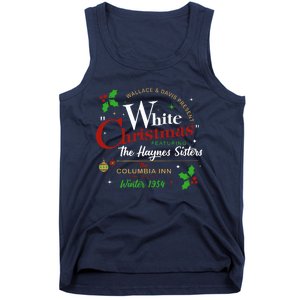 White Christmas Movie 1954 Xmas Song Haynes Sisters Xmas Tank Top