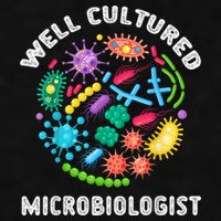 Well Cultured Microbiologist Science Microbiology Scientist Ladies PosiCharge Tri-Blend Wicking Tank