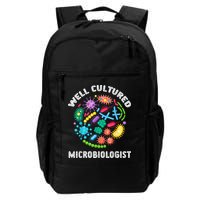 Well Cultured Microbiologist Science Microbiology Scientist Backpack