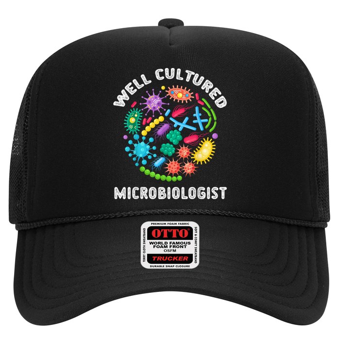 Well Cultured Microbiologist Science Microbiology Scientist Hat