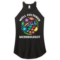 Well Cultured Microbiologist Science Microbiology Scientist Women's Perfect Tri Rocker Tank