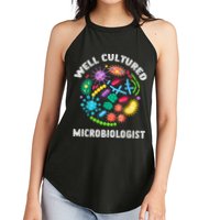 Well Cultured Microbiologist Science Microbiology Scientist Women's Perfect Tri Rocker Tank