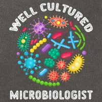 Well Cultured Microbiologist Science Microbiology Scientist Cotton Canvas Backpack