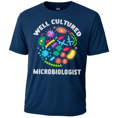Well Cultured Microbiologist Science Microbiology Scientist Performance Shirt