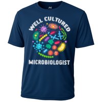 Well Cultured Microbiologist Science Microbiology Scientist Performance Shirt