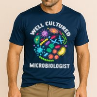 Well Cultured Microbiologist Science Microbiology Scientist Performance Shirt