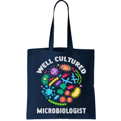 Well Cultured Microbiologist Science Microbiology Scientist Bag