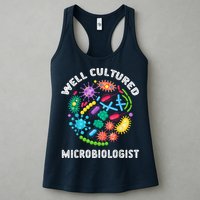 Well Cultured Microbiologist Science Microbiology Scientist Womens Tank Top