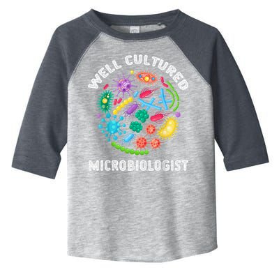 Well Cultured Microbiologist Science Microbiology Scientist Toddler Fine Jersey T-Shirt