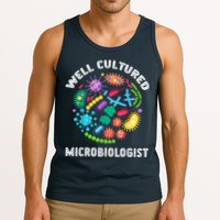 Well Cultured Microbiologist Science Microbiology Scientist Tank Top