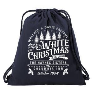 White Christmas Movie 1954 Xmas Drawstring Bag