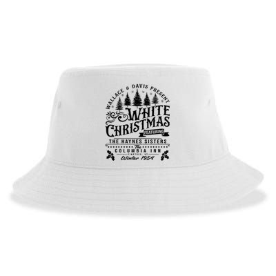 White Christmas Movie 1954 Xmas Sustainable Bucket Hat