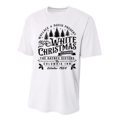 White Christmas Movie 1954 Xmas Performance Sprint T-Shirt