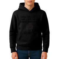 Well Call Me A Chip & Dip Me In Queso Because I'm Nacho Bitc Kids Hoodie