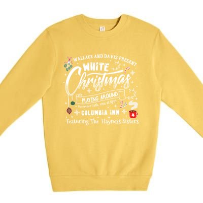 White Christmas Movie 1954 Xmas Premium Crewneck Sweatshirt