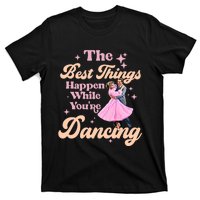 White Christmas Movie The Best Things Happen While Youre Dancing Wallace & Davis T-Shirt