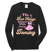 White Christmas Movie The Best Things Happen While Youre Dancing Wallace & Davis Tall Long Sleeve T-Shirt