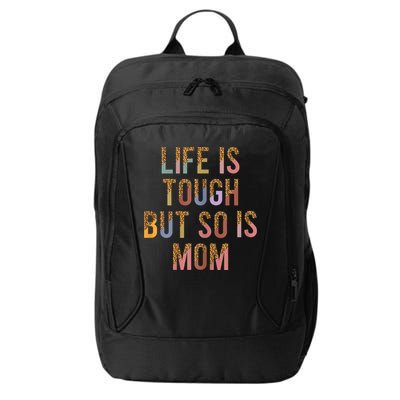 Womens Celebrate Mother's Day With Hilarious Mom Funny Mom City Backpack