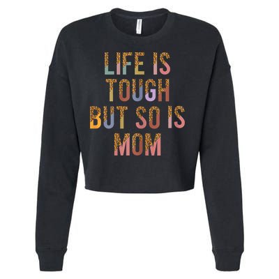 Womens Celebrate Mother's Day With Hilarious Mom Funny Mom Cropped Pullover Crew