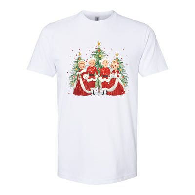 White Christmas Movie 1954 Xmas Song Holiday Pajamas Retro Softstyle® CVC T-Shirt