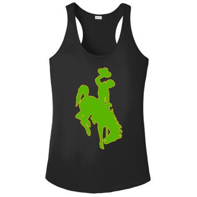 Wyoming Cowboys Cowboys Icon Gift Ladies PosiCharge Competitor Racerback Tank