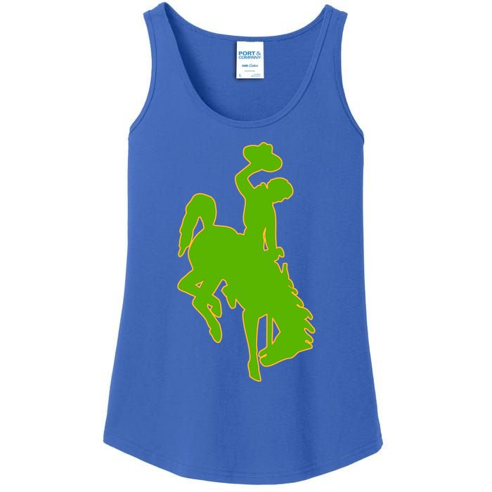 Wyoming Cowboys Cowboys Icon Gift Ladies Essential Tank