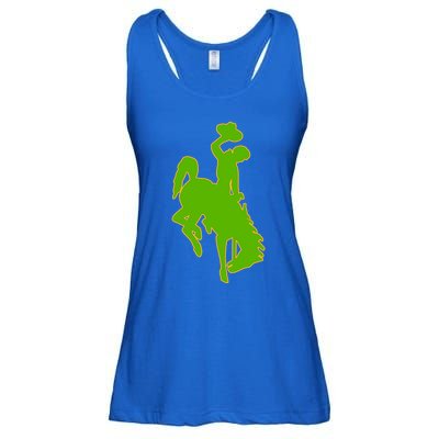 Wyoming Cowboys Cowboys Icon Gift Ladies Essential Flowy Tank