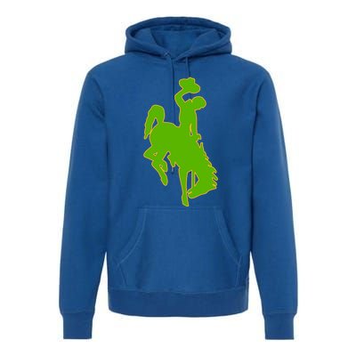 Wyoming Cowboys Cowboys Icon Gift Premium Hoodie