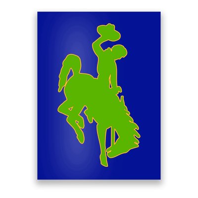 Wyoming Cowboys Cowboys Icon Gift Poster