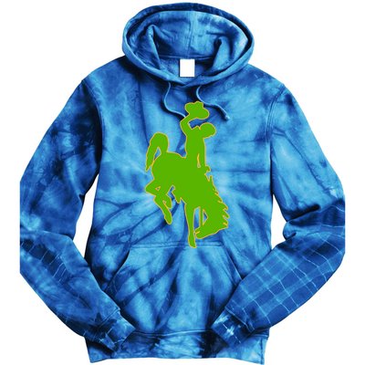 Wyoming Cowboys Cowboys Icon Gift Tie Dye Hoodie