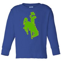 Wyoming Cowboys Cowboys Icon Gift Toddler Long Sleeve Shirt