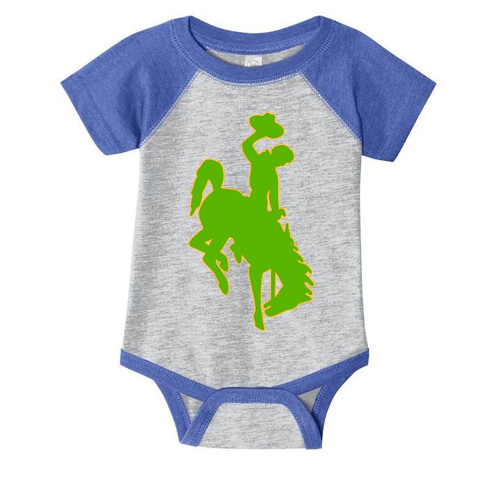 Wyoming Cowboys Cowboys Icon Gift Infant Baby Jersey Bodysuit