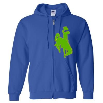 Wyoming Cowboys Cowboys Icon Gift Full Zip Hoodie