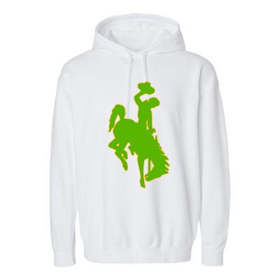 Wyoming Cowboys Cowboys Icon Gift Garment-Dyed Fleece Hoodie