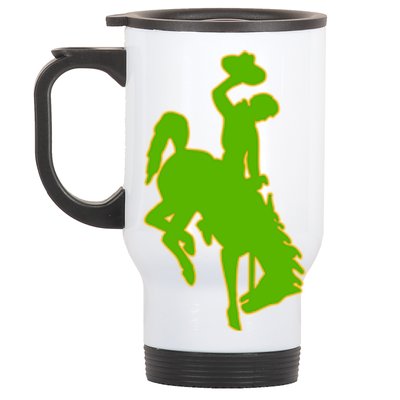 Wyoming Cowboys Cowboys Icon Gift Stainless Steel Travel Mug