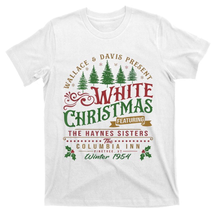 White Christmas Movie 1954 Xmas Song Haynes Sisters Xmas Long Sleeve T-Shirt