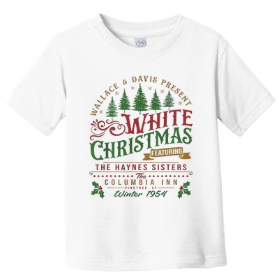 White Christmas Movie 1954 Xmas Song Haynes Sisters Xmas Long Sleeve Toddler T-Shirt